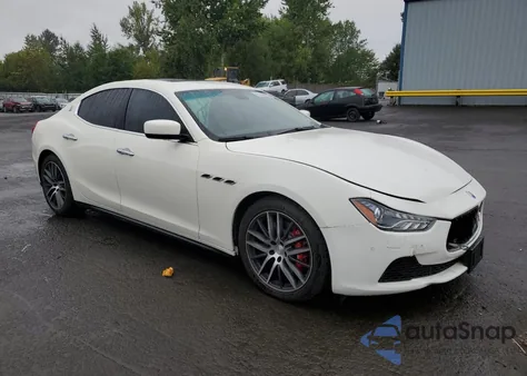 2014 Maserati Ghibli S from USA, damaged, VIN ZAM57RTA2E1083387